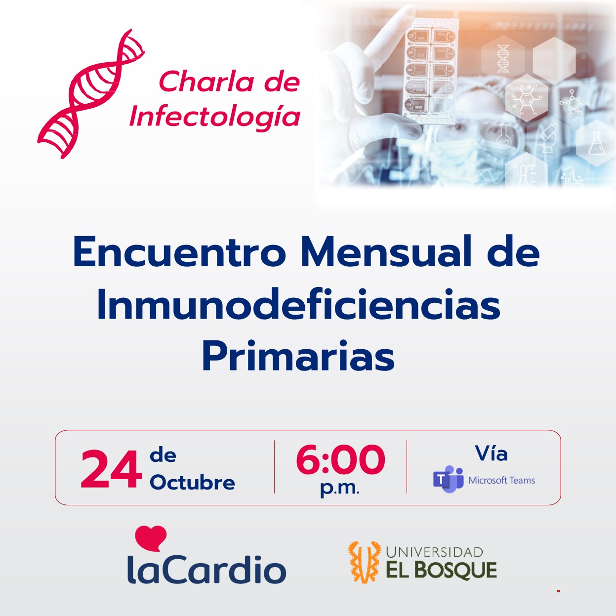 Encuentro Mensual de Inmunodeficiencias Primarias