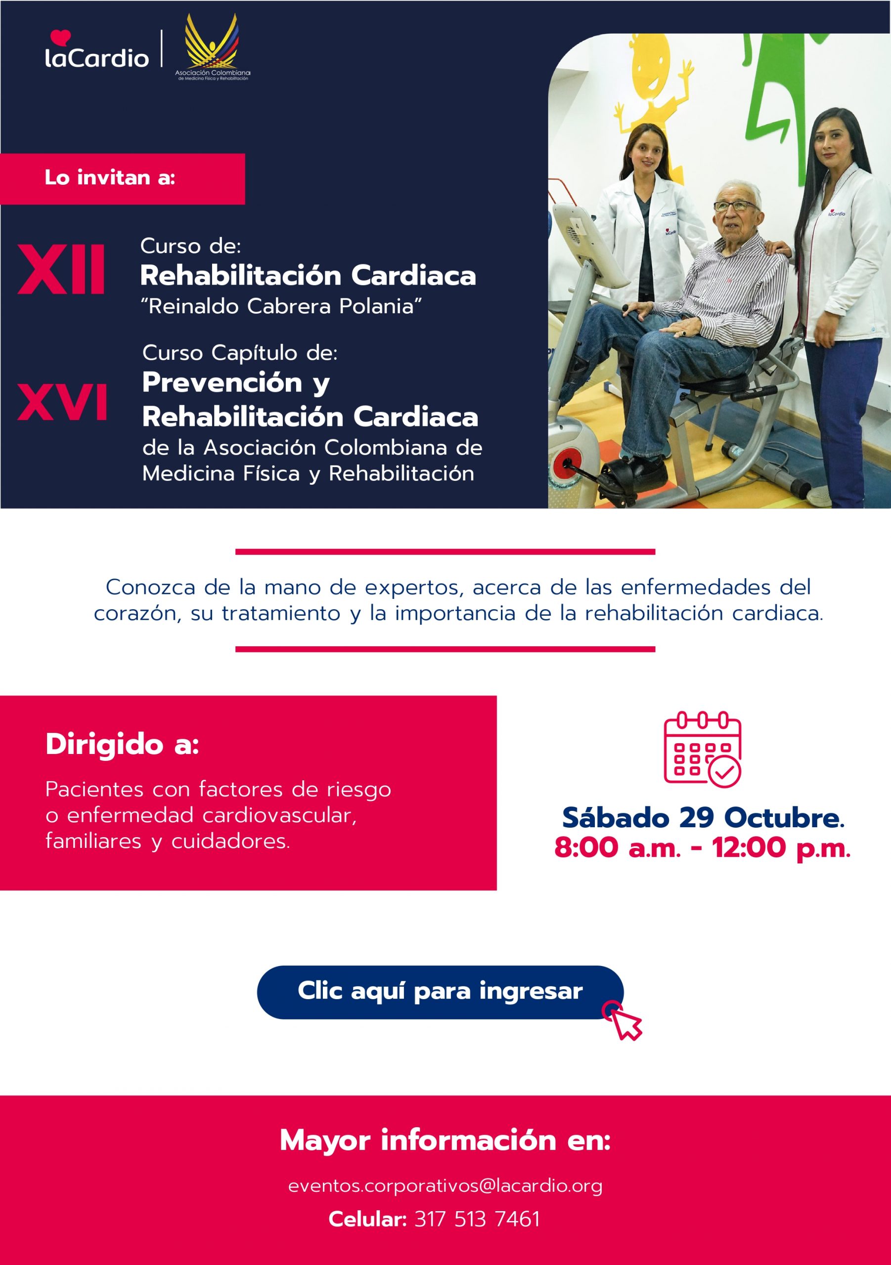 XII CURSO DE REHABILITACIÓN CARDIACA 