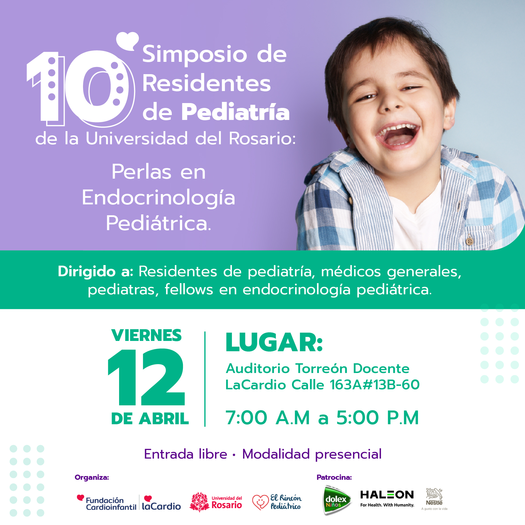 10° Simposio de Residentes de Pediatría de la Universidad del Rosario: Perlas en endocrinología Pediátrica